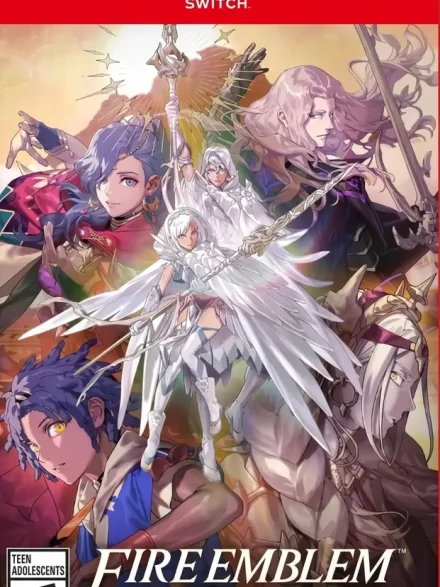 Fire Emblem Fortune's Weave Switch NSP Switch 2 box art with winged heroine