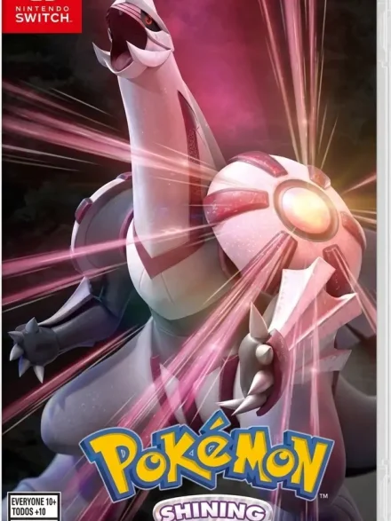 Pokemon Shining Pearl Switch NSP Nintendo Switch cover featuring Palkia