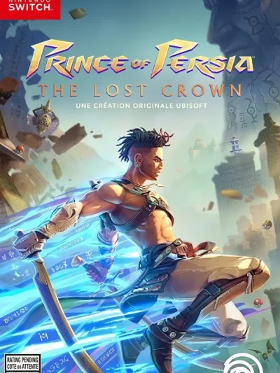 Prince of Persia The Lost Crown Switch NSP Nintendo Switch box art featuring Sargon